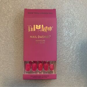 Red Aspen Glitter Pink Press-On Nails